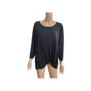 Jane and Delancey Crossbody Wrap Top 1X